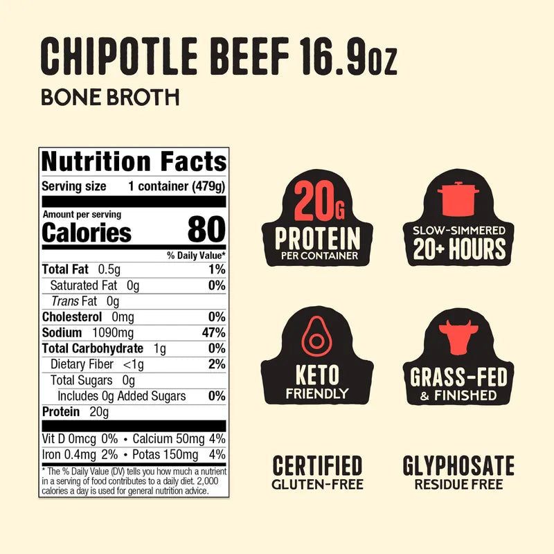 Chipotle Beef Bone Broth