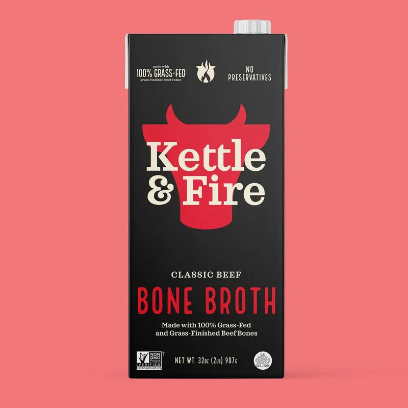 4 Pack: Beef Bone Broth Bundle 32oz