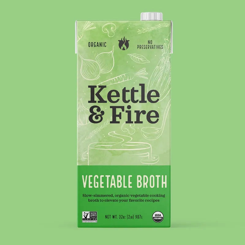 4 Pack: Vegetable Broth 32oz