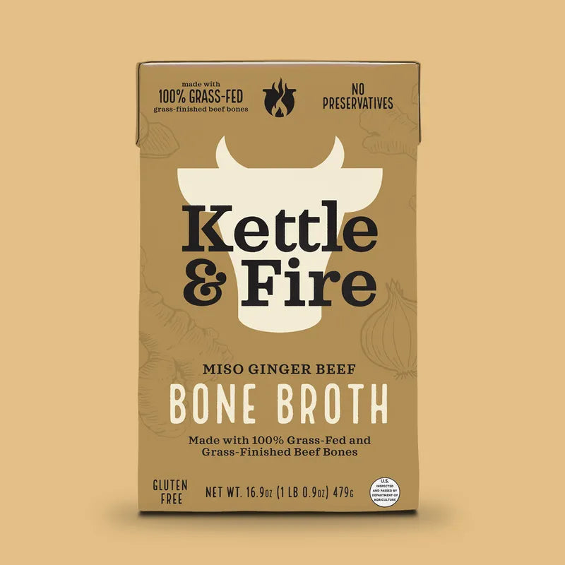 Miso Ginger Beef Bone Broth